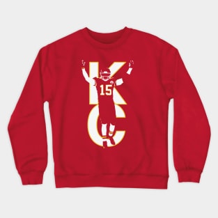 Patrick Mahomes KC Chiefs Design Crewneck Sweatshirt